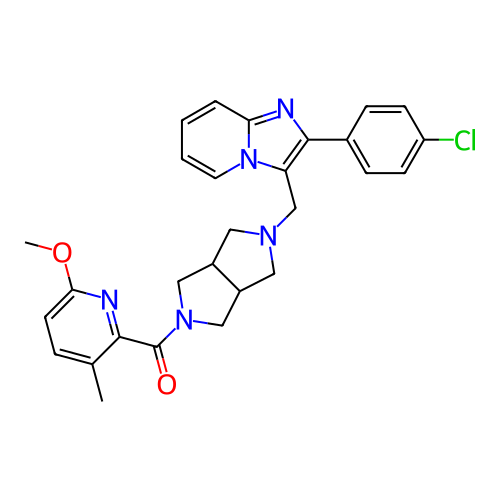 Chemical structure of BindingDB Monomer ID 413565