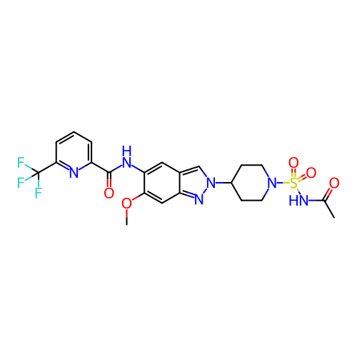 Chemical structure of BindingDB Monomer ID 414429