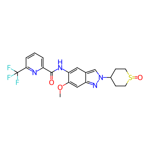 Chemical structure of BindingDB Monomer ID 414435