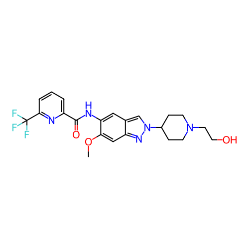 Chemical structure of BindingDB Monomer ID 414436
