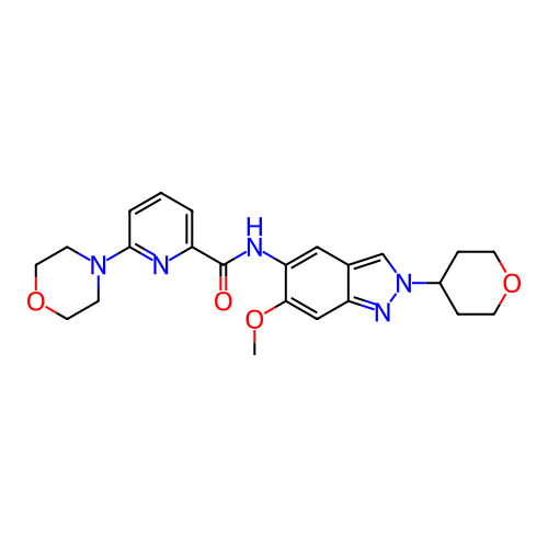 Chemical structure of BindingDB Monomer ID 414445
