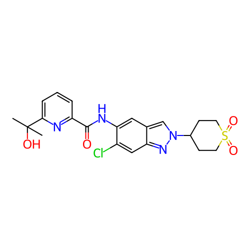 Chemical structure of BindingDB Monomer ID 414462