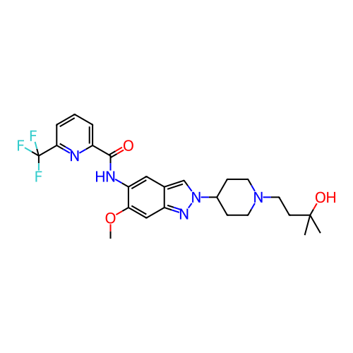Chemical structure of BindingDB Monomer ID 414476
