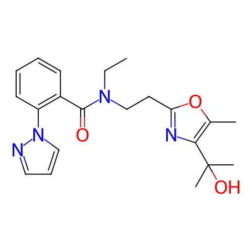 Chemical structure of BindingDB Monomer ID 414503
