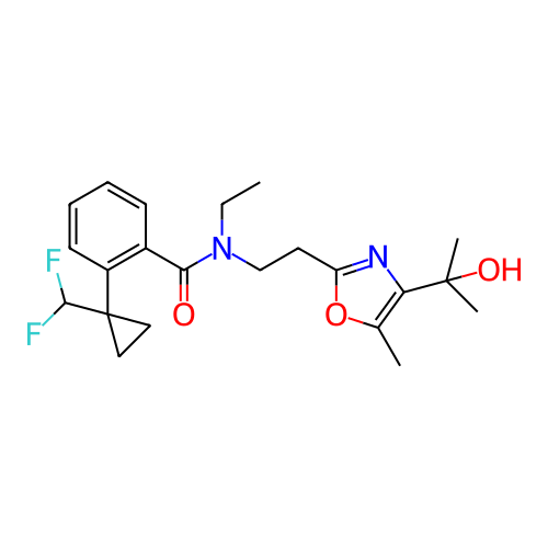 Chemical structure of BindingDB Monomer ID 414504