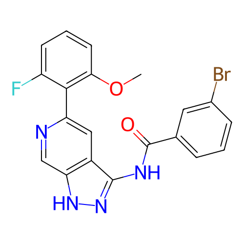 Chemical structure of BindingDB Monomer ID 414585