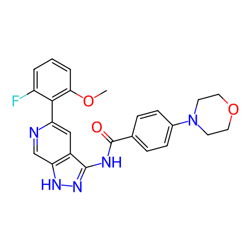 Chemical structure of BindingDB Monomer ID 414606