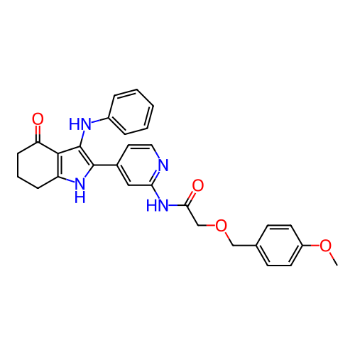 Chemical structure of BindingDB Monomer ID 415235
