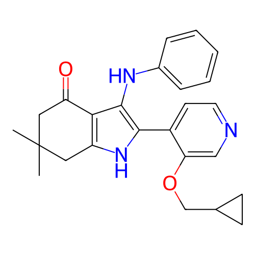 Chemical structure of BindingDB Monomer ID 415304