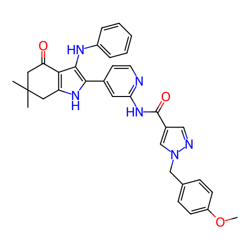 Chemical structure of BindingDB Monomer ID 415366