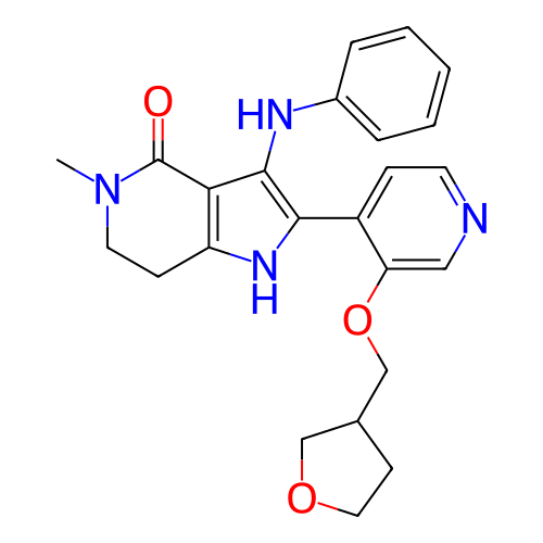 Chemical structure of BindingDB Monomer ID 415434