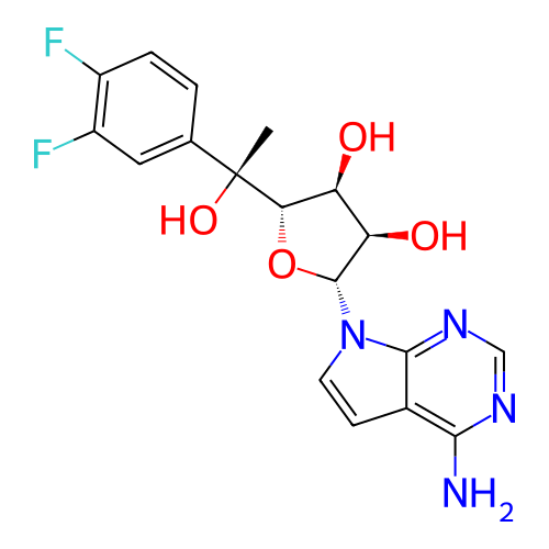 Chemical structure of BindingDB Monomer ID 415573