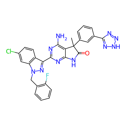 Chemical structure of BindingDB Monomer ID 415673
