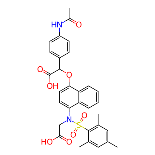 Chemical structure of BindingDB Monomer ID 415704