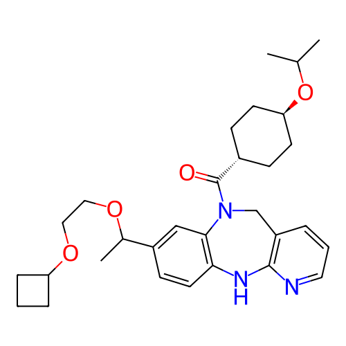 Chemical structure of BindingDB Monomer ID 416398