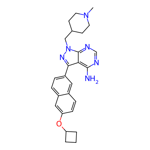 Chemical structure of BindingDB Monomer ID 416535