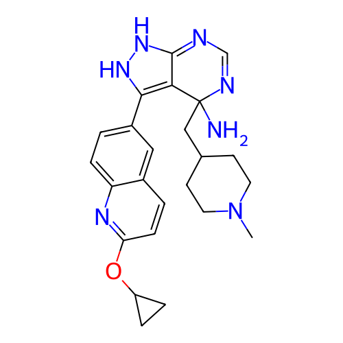 Chemical structure of BindingDB Monomer ID 416537