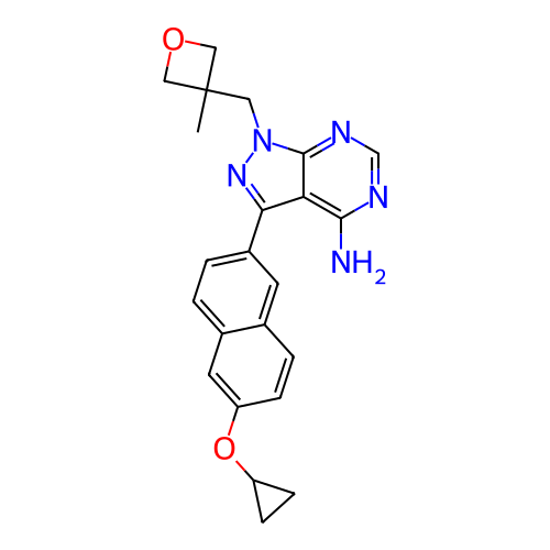 Chemical structure of BindingDB Monomer ID 416541