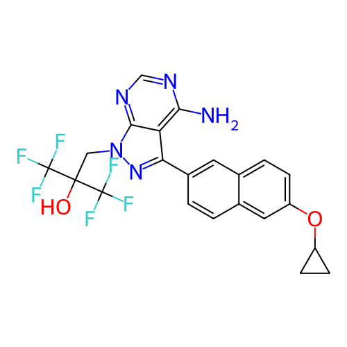 Chemical structure of BindingDB Monomer ID 416542