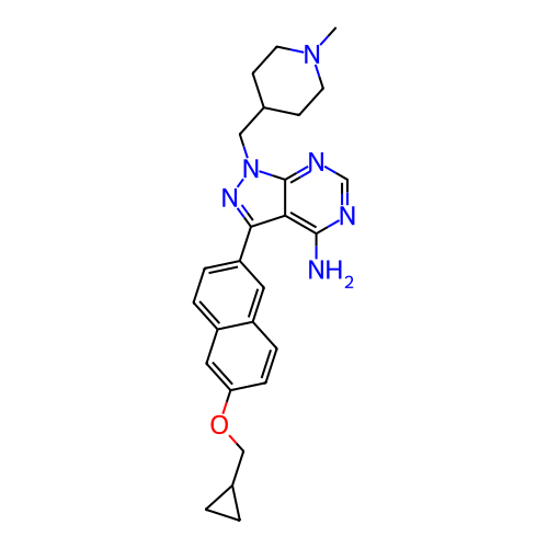 Chemical structure of BindingDB Monomer ID 416544