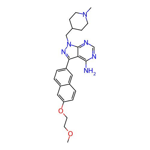 Chemical structure of BindingDB Monomer ID 416545