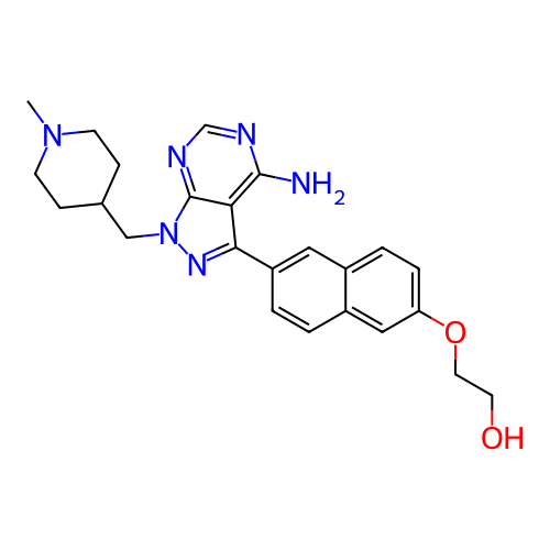 Chemical structure of BindingDB Monomer ID 416547
