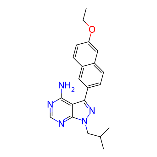 Chemical structure of BindingDB Monomer ID 416551