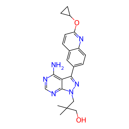 Chemical structure of BindingDB Monomer ID 416553