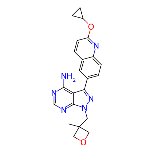 Chemical structure of BindingDB Monomer ID 416554