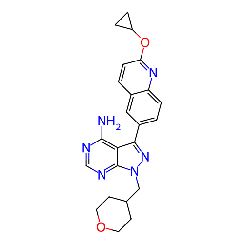 Chemical structure of BindingDB Monomer ID 416556