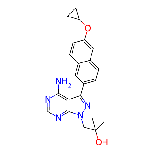 Chemical structure of BindingDB Monomer ID 416558