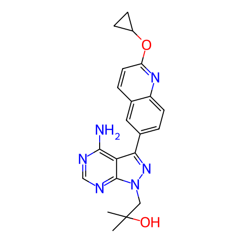 Chemical structure of BindingDB Monomer ID 416559