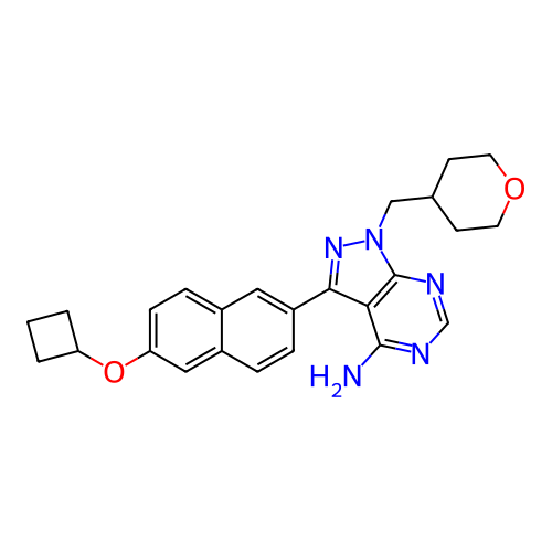 Chemical structure of BindingDB Monomer ID 416563