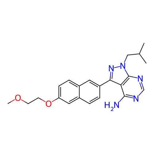 Chemical structure of BindingDB Monomer ID 416569