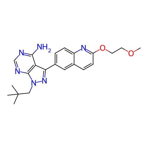 Chemical structure of BindingDB Monomer ID 416571