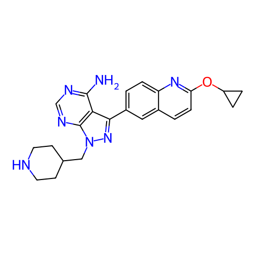 Chemical structure of BindingDB Monomer ID 416572