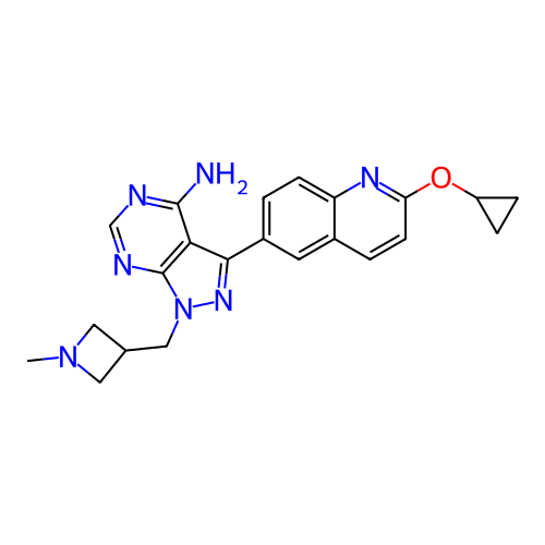 Chemical structure of BindingDB Monomer ID 416574