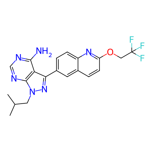 Chemical structure of BindingDB Monomer ID 416576