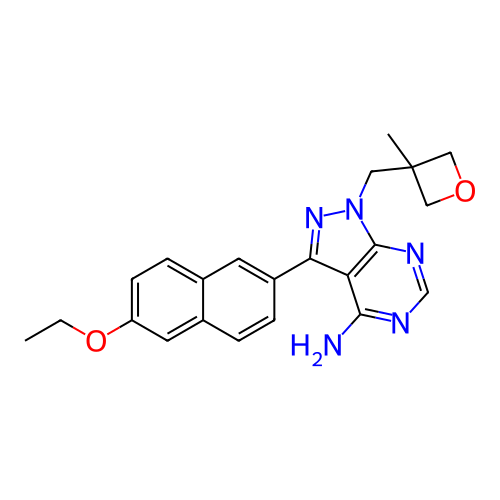 Chemical structure of BindingDB Monomer ID 416582
