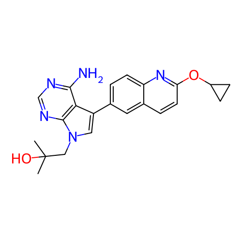 Chemical structure of BindingDB Monomer ID 416588