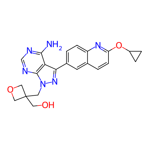 Chemical structure of BindingDB Monomer ID 416597