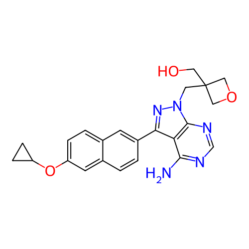 Chemical structure of BindingDB Monomer ID 416598