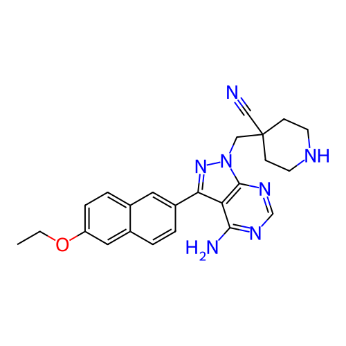 Chemical structure of BindingDB Monomer ID 416607
