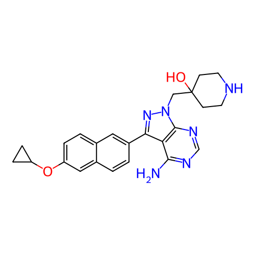 Chemical structure of BindingDB Monomer ID 416611