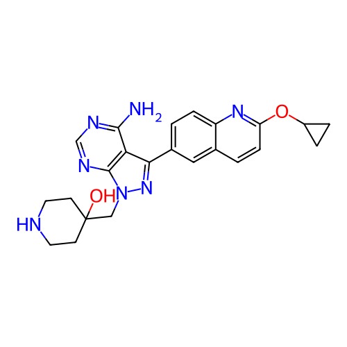 Chemical structure of BindingDB Monomer ID 416615