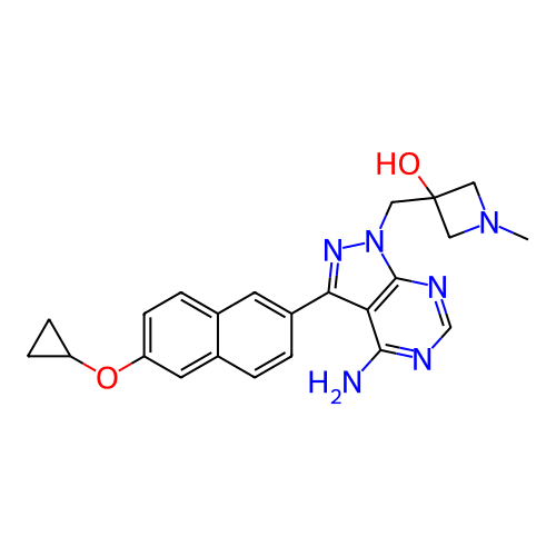Chemical structure of BindingDB Monomer ID 416624