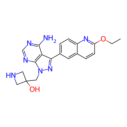 Chemical structure of BindingDB Monomer ID 416626