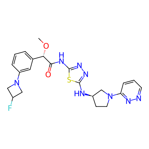 Chemical structure of BindingDB Monomer ID 416638