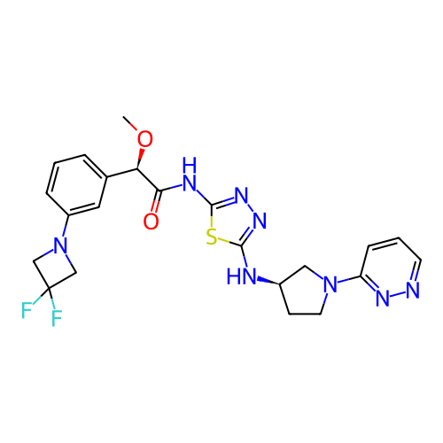 Chemical structure of BindingDB Monomer ID 416642
