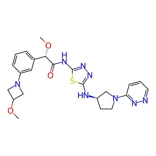 Chemical structure of BindingDB Monomer ID 416643